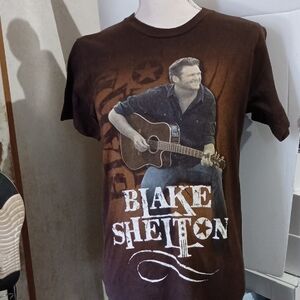 Brown Blake Shelton Womens T-Shirt